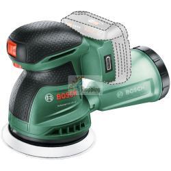 Levigatrice orbitale a batteria Bosch UniversalOrbit18V-20 da 125 mm, 23000 orbite/minuto, 1 batteria da 2 Ah, 18 V agli ioni di litio.    