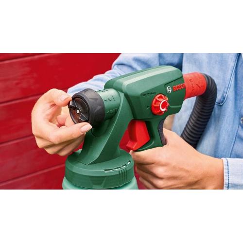 Spruzzatore di vernice a batteria Bosch EasySpray18V-100, 800 ml, 100 ml/min, solo 18V agli ioni di litio.    