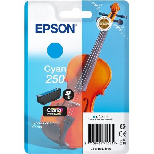 ORIGINALE Epson Cartuccia d'inchiostro ciano C13T16N24010 250 ~360 Pagine 4,8ml C13T16N24010 250 EAN 8715946743561