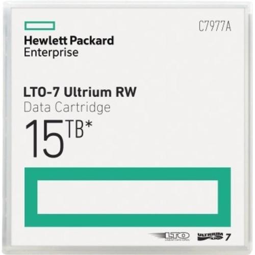 ORIGINALE HP C7977A LTO-7 Ultrium, 15 TB, RW mod.  C7977A LTO-7 Ultrium, 15 TB, RW EAN 4514953944671