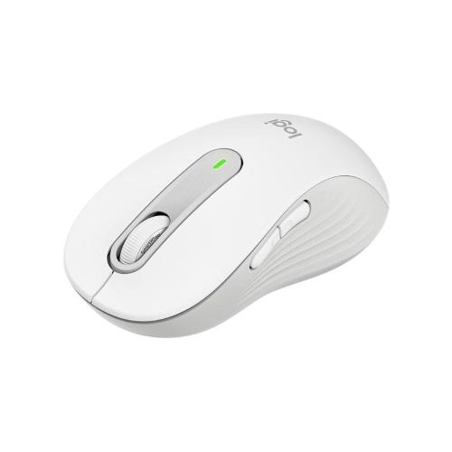 Mouse Logitech Signature M650 - 910-006238 - wireless - Bluetooth - taglia L - bianco