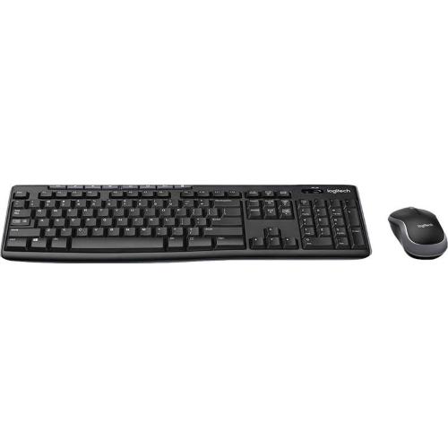 Tastiera Logitech MK270 - 920-004508 - wireless - nero