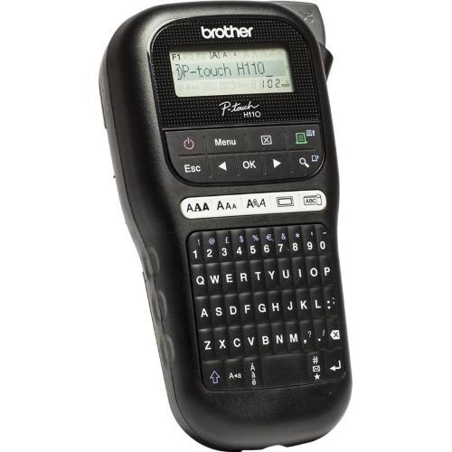 ORIGINALE Brother stampante nero P-touch H110 PT-H110 Etichettatrice elettronica palmare, design leggero e compatto, display di facile lettura, ideale per casa e ufficio mod.  P-touch H110 PT-H110 EAN 4977766761802