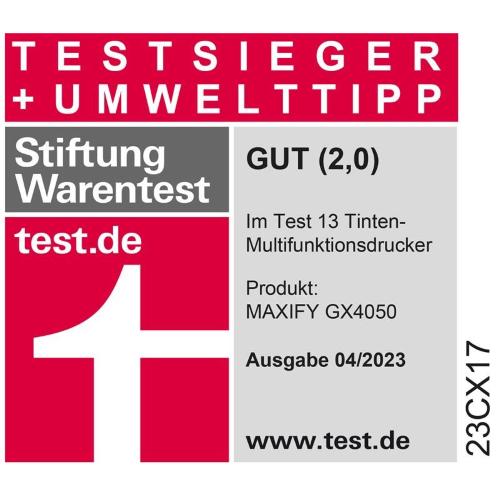 ORIGINALE Canon stampante MAXIFY GX4050 5779C006 mod.  MAXIFY GX4050 5779C006 EAN 4549292204261