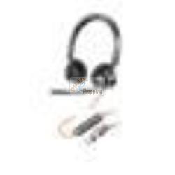 ORIGINALE HP Poly Accessori per computer nero 8X220AA Blackwire 3220 USB-C Cuffie stereo Poly Blackwire 3320 con connettore USB-C, certificate per Microsoft Teams + adattatore USB-C/A 8X220AA Blackwire 3220 USB-C EAN 197498429106