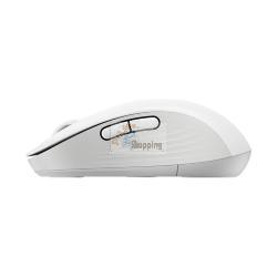 Mouse Logitech Signature M650 - 910-006238 - wireless - Bluetooth - taglia L - bianco
