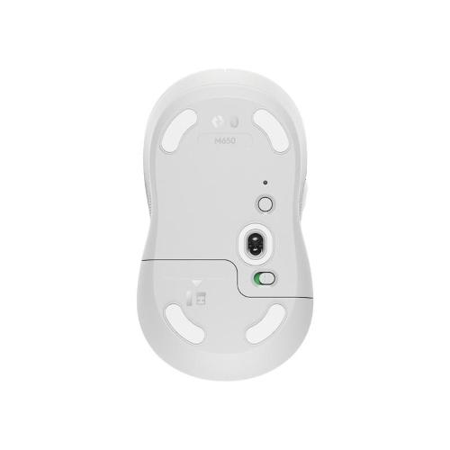 Mouse Logitech Signature M650 - 910-006255 - wireless - Bluetooth - taglia S - bianco