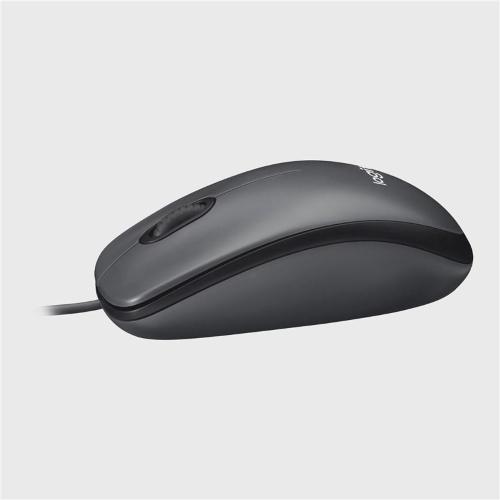 Mouse Logitech M100 - 910-006652 - nero