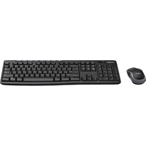 Tastiera Logitech MK270 - 920-004509 - wireless - nero