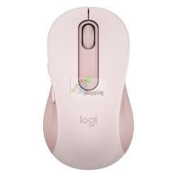 Mouse Logitech Signature M650 - 910-006237 - wireless - Bluetooth - taglia L - rosa