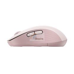 Mouse Logitech Signature M650 - 910-006237 - wireless - Bluetooth - taglia L - rosa