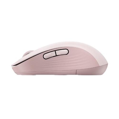 Mouse Logitech Signature M650 - 910-006237 - wireless - Bluetooth - taglia L - rosa