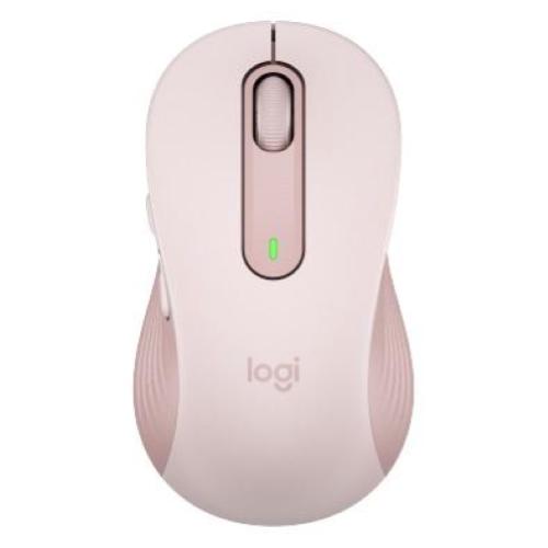 Mouse Logitech Signature M650 - 910-006237 - wireless - Bluetooth - taglia L - rosa
