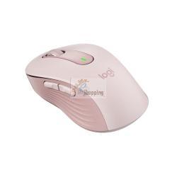 Mouse Logitech Signature M650 - 910-006254 - wireless - Bluetooth - taglia S - rosa