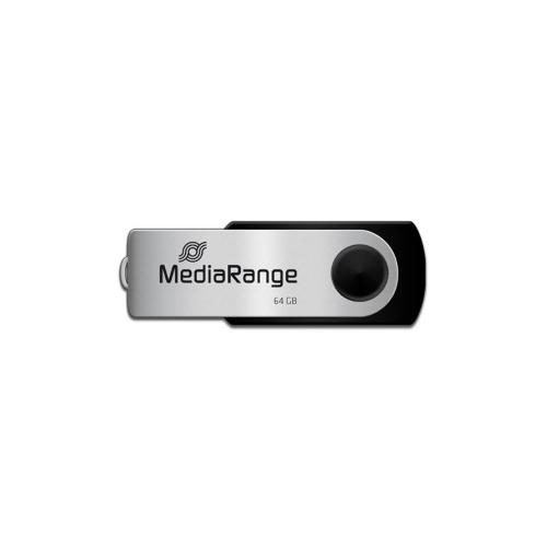 ORIGINALE MediaRange Accessori per computer nero / Argento MR912 USB-Flash-Laufwerk mod. MR912 USB-Flash-Laufwerk EAN 4260283112258