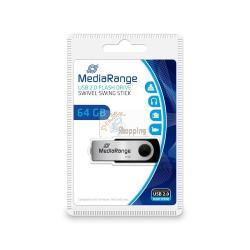 ORIGINALE MediaRange Accessori per computer nero / Argento MR912 USB-Flash-Laufwerk mod. MR912 USB-Flash-Laufwerk EAN 4260283112258