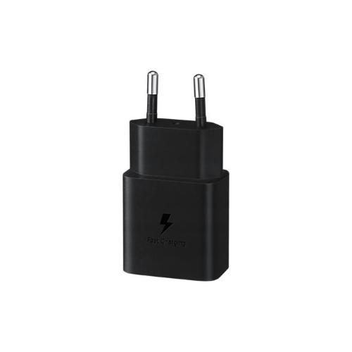Caricabatterie SAMSUNG Type-C Fast Charging 15W - EP-T1510NBEGEU - USB-C - ricarica rapida - nero