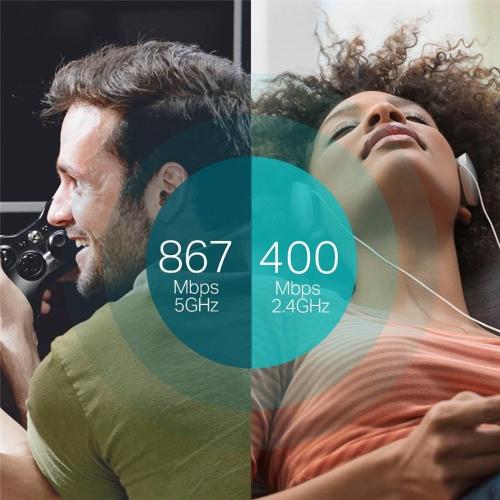 Adattatore di rete TP-LINK Archer T4U - nero