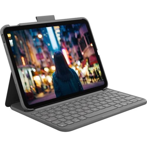 ORIGINALE Logitech Slim Folio Tastiera Custodia per iPad 920-011423