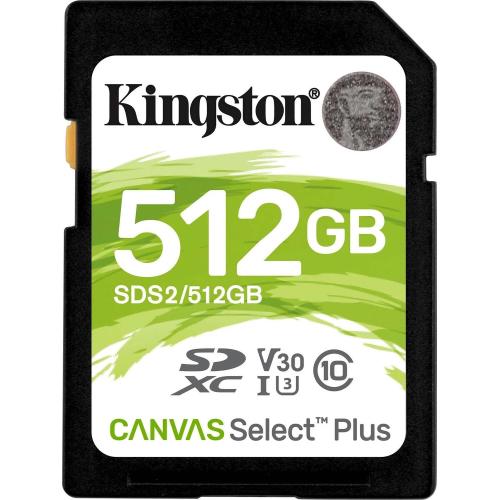 Kingston Canvas Select Plus Gen3 512GB SDXC mod. SDS3/512GB