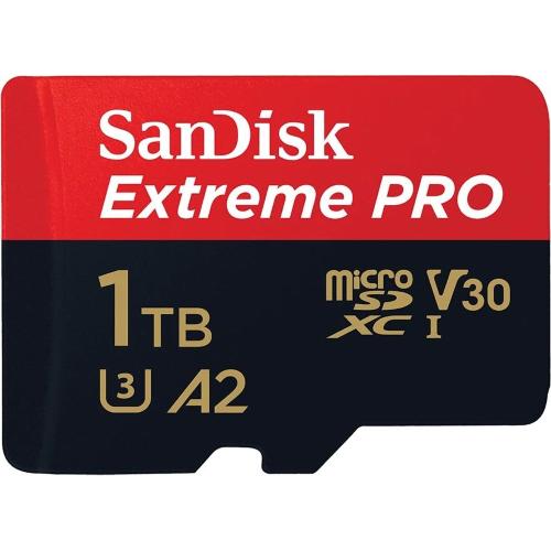 SanDisk Extreme Pro microSD   1TB + SD-adapt. mod. SDSQXCD-1T00-GN6MA