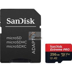 SanDisk Extreme Pro microSD 256GB + SD-adapt. mod. SDSQXCD-256G-GN6MA