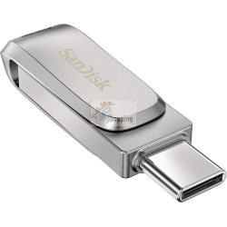SanDisk Ultra Dual Drive Luxe USB 1TB Silver mod. SDDDC4-1T00-G46