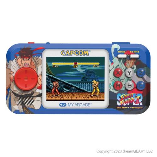 DREAMGEAR MY ARCADE POCKET PLAYER PRO SUPER STREET FIGHTER MOD. DGUNL-4187 EAN 0845620041879
