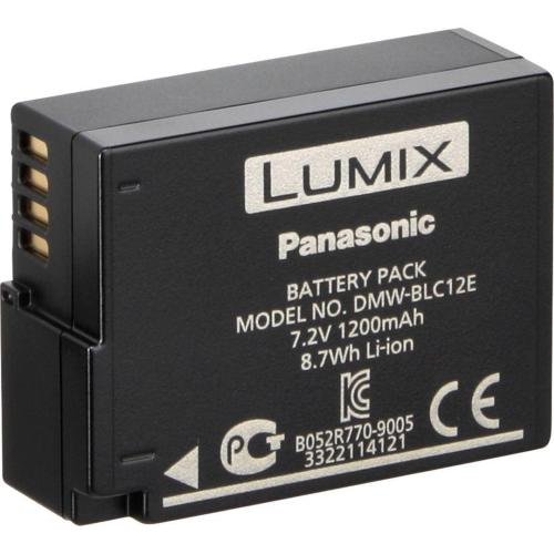 PANASONIC DMW-BLC12 BATTERIE MOD. DMW-BLC12E EAN 5025232597918