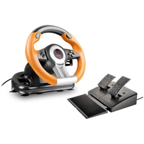 SPEEDLINK DRIFT O.Z. RACING WHEEL PC, BLACK-ORANGE MOD. SL-6695-BKOR-01 EAN 4027301987638