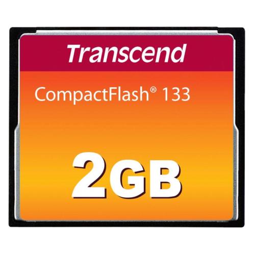TRANSCEND COMPACT FLASH 2GB 133X MOD. TS2GCF133 EAN 0760557810315
