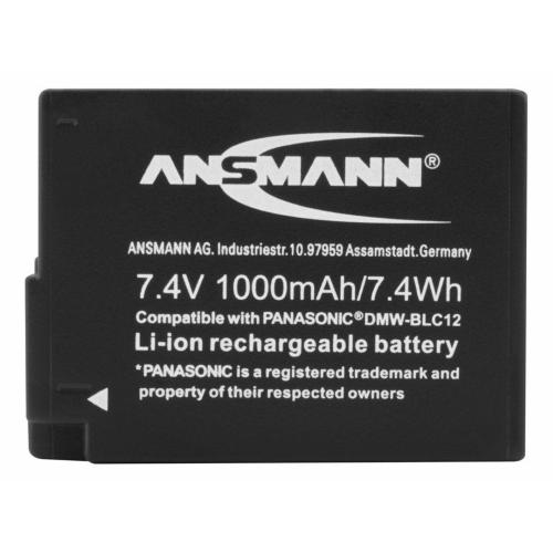 ANSMANN A-PAN DMW-BLC12 1000MAH 7,4V MOD. 1400-0056 EAN 4013674031931