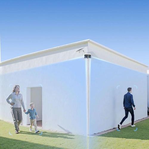 BASEUS SECURITY X1 PRO OUTDOOR DUAL CAMERA 3K, WHITE MOD. S0003500 EAN 6932172694814