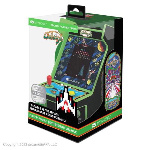 DREAMGEAR MY ARCADE MICRO PLAYER PRO GALAGA (2 IN 1) MOD. DGUNL-4195 EAN 0845620041954