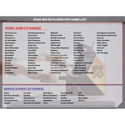 DREAMGEAR MY ARCADE MICRO PRO 6.7 ATARI 100 IN 1 MOD. DGUNL-7013 EAN 0845620070138