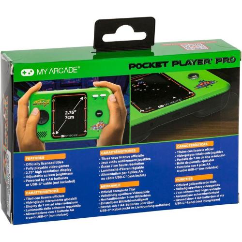 DREAMGEAR MY ARCADE POCKET PLAYER PRO GALAGA MOD. DGUNL-4199 EAN 0845620041992