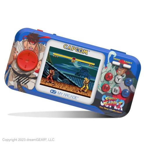 DREAMGEAR MY ARCADE POCKET PLAYER PRO SUPER STREET FIGHTER MOD. DGUNL-4187 EAN 0845620041879