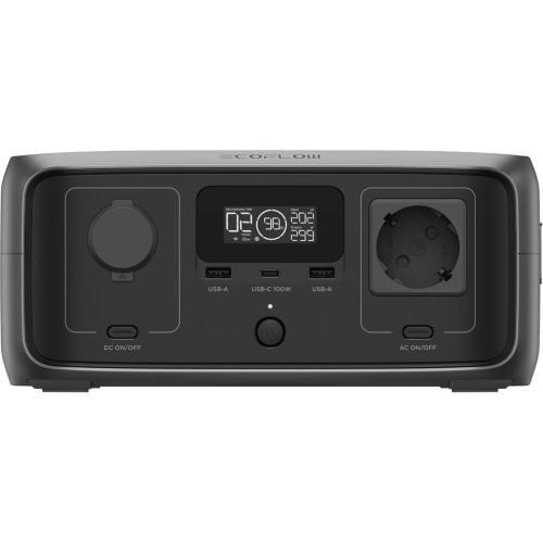 ECOFLOW RIVER 3 UPS LITHIUM POWER STATION 245WH MOD. EFRIVER3-UPS-EU-CBOX EAN 4895251627030