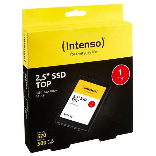 INTENSO 2,5 SSD TOP 1TB SATA III MOD. 3812460 EAN 4034303028719