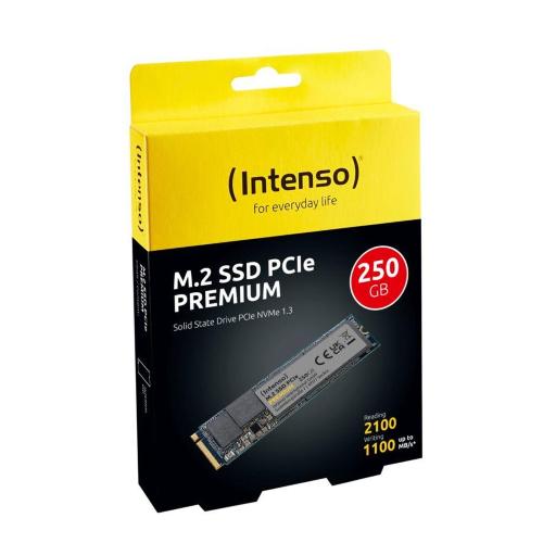 INTENSO M.2 SSD PREMIUM 250GB PCIE NVME MOD. 3835440 EAN 4034303031146