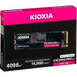 KIOXIA EXCERIA PRO G2 4TB M.2 2280 PCIE 5.0 LVE10Z4T09G8 MOD. LVE10Z4T09G8 EAN 4582761160309