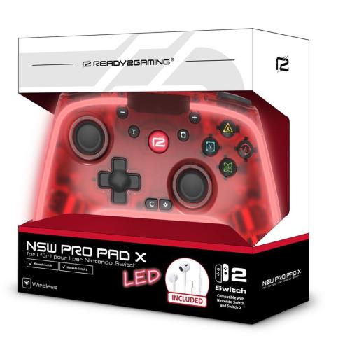 READY2GAMING NINTENDO SWITCH 2 GAME PRO X 2 LED MOD. R2GNSW2PROPADXLED EAN 4260122888634
