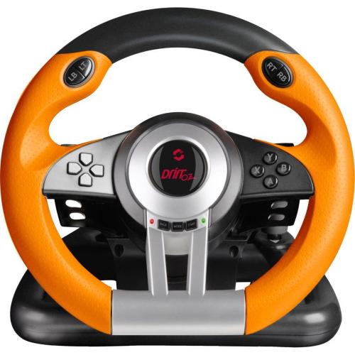 SPEEDLINK DRIFT O.Z. RACING WHEEL PC, BLACK-ORANGE MOD. SL-6695-BKOR-01 EAN 4027301987638