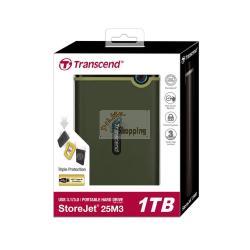 TRANSCEND STOREJET 25M3G 2,5 1TB USB 3.1 GEN 1 TS1TSJ25M3G MOD. TS1TSJ25M3G EAN 0760557840695