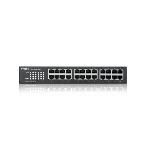 ZYXEL GS1100-24E V3 24-PORT GIGABIT UNMANAGED SWITCH MOD. GS1100-24E-EU0103F EAN 4718937614127