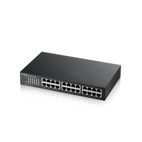 ZYXEL GS1100-24E V3 24-PORT GIGABIT UNMANAGED SWITCH MOD. GS1100-24E-EU0103F EAN 4718937614127