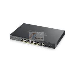 ZYXEL GS1920-24HPV2 28 PORT SMART MANAGED GB SWITCH MOD. GS192024HPV2-EU0101F EAN 4718937601936