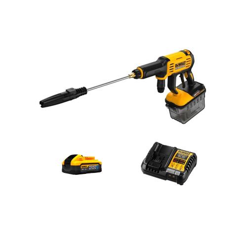 Idropulitrice DeWALT DCMPW1000H1-SK (1 x 5,0 Ah Powerstack + DCB1104)