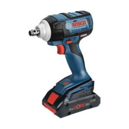 Bosch GDS18V-300 Avvitatore a percussione a batteria con 2 batterie da 4Ah 18V Li-Ion con valigetta L-BOXX 136