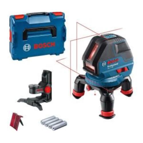 Laser a linea della Croce Rossa Bosch GLL3-50 + BM1 + L-Boxx